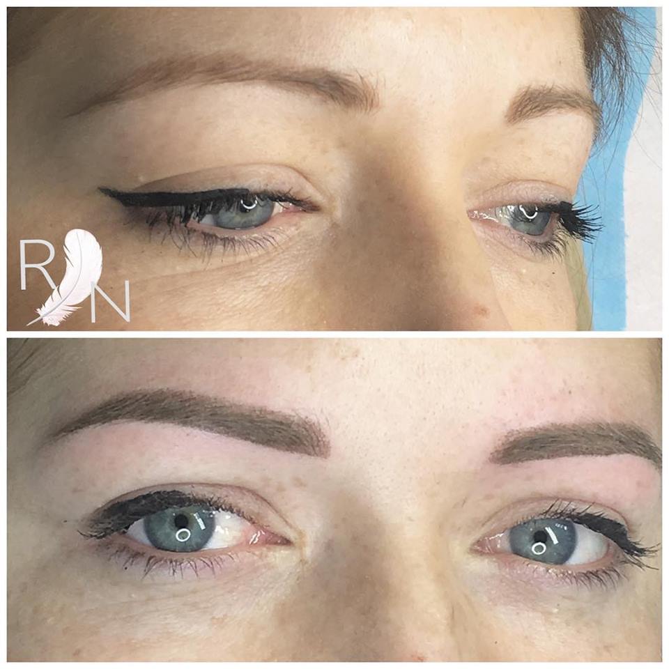 Maquillage permanent des sourcils chez RachelN à Mulhouse